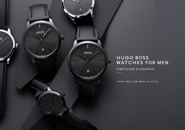 Montre Hugo Boss Noir Homme