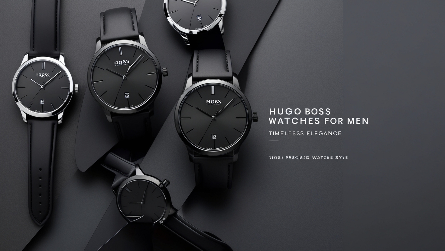 Montre Hugo Boss Noir Homme